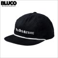 BLUCO ブルコ CORDUROY CAP -Rope- BLACK