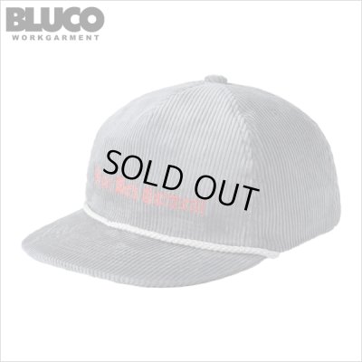 画像1: BLUCO ブルコ CORDUROY CAP -Rope- GRAY