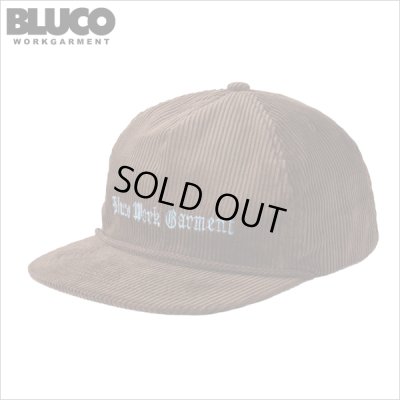 画像1: 【20％OFF】BLUCO ブルコ CORDUROY CAP -Rope- BROWN