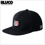 BLUCO ブルコ 6-PANEL CAP -Champ- BLACK
