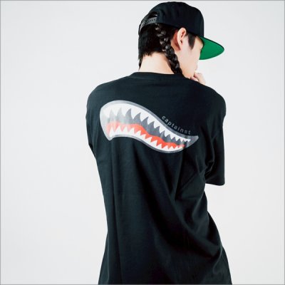 画像16: CAPTAIN STREET Shark Mouth Tシャツ BLACK キャプテンストリート