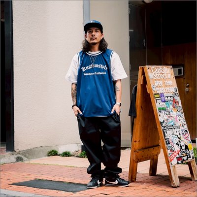 画像10: 【送料無料】KustomStyle カスタムスタイル GARDEN GROVEBASKET TANK JERSEY NAVY