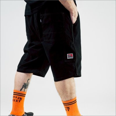 画像9: 【送料無料】BLUCO ブルコ LIGHT CANVAS PAINTER SHORTS BLACK