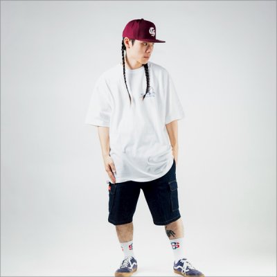 画像7: CAPTAIN STREET Old CS スナップバックキャップ BURGUNDY キャプテンストリート