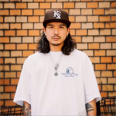 画像8: KustomStyle カスタムスタイル LOCK CITY スナップバックCAP DARK BROWN