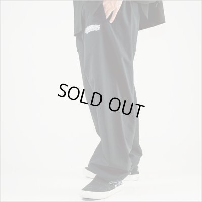 画像13: 【送料無料】CAPTAIN STREET Lettering ナイロンパンツ BLACK キャプテンストリート