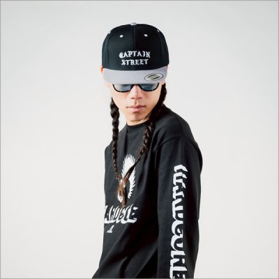 画像13: CAPTAIN STREET FO スナップバックキャップ GRAY/BLACK キャプテンストリート