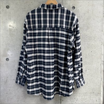画像2: 【送料無料】CAPTAIN STREET CAPTAINST CHECK L/S シャツ BLACK キャプテンストリート