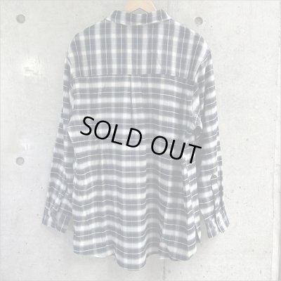 画像2: 【送料無料】CAPTAIN STREET CAPTAINST CHECK L/S シャツ BLACK キャプテンストリート