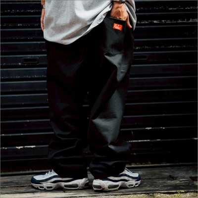 画像9: 【送料無料】COOKMAN クックマン Semiwide Chef パンツ Duck Canvas BLACK