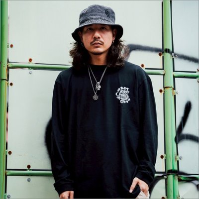 画像14: CAPTAIN STREET Classic CS バケットハット BLACK DENIM キャプテンストリート