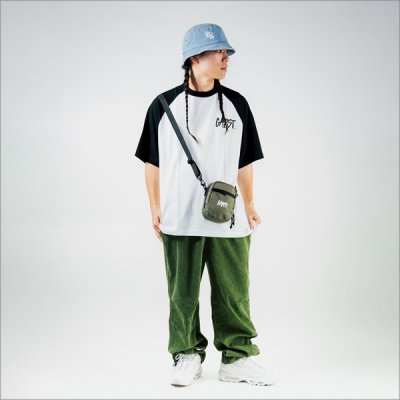 画像15: CAPTAIN STREET CAPST Logo ラグランTシャツ BLACK/WHITE キャプテンストリート