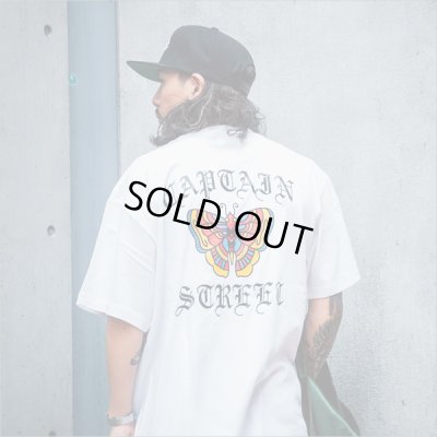 画像12: 【20％OFF】CAPTAIN STREET Butterfly Tシャツ WHITE キャプテンストリート