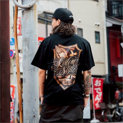 画像11: KustomStyle カスタムスタイル ESCUDO DE CEPILLO Tシャツ BLACK