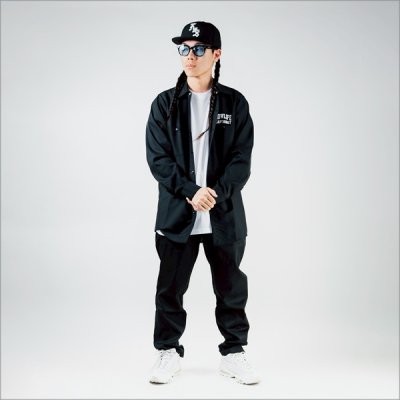 画像15: 【40％OFF】CAPTAIN STREET LOW LIFE L/S ワークシャツ BLACK キャプテンストリート