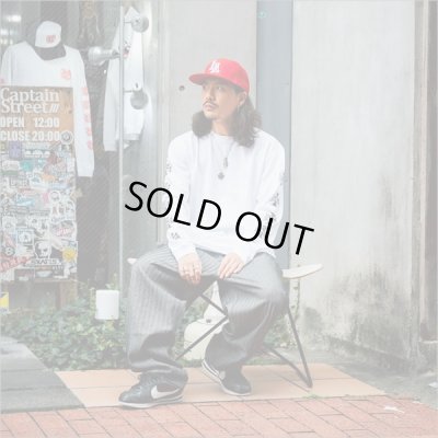 画像6: KustomStyle カスタムスタイル IRON CROSS L/S Tシャツ WHITE