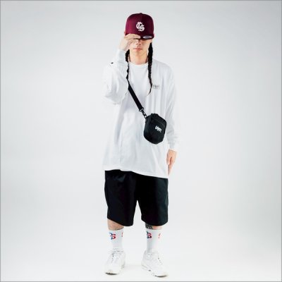 画像9: CAPTAIN STREET Old CS スナップバックキャップ BURGUNDY キャプテンストリート