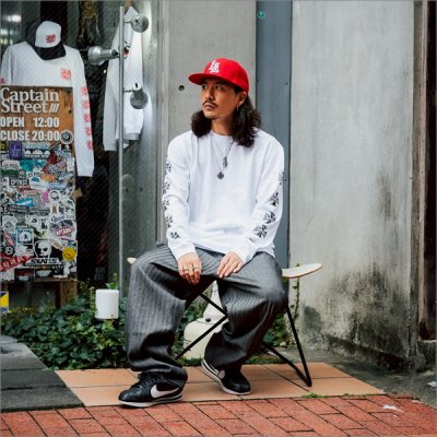 画像9: KustomStyle カスタムスタイル LA-BANDANA スナップバックCAP CARDINAL