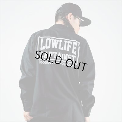 画像16: 【50％OFF】CAPTAIN STREET LOW LIFE L/S ワークシャツ BLACK キャプテンストリート