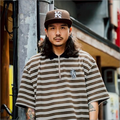 画像9: KustomStyle カスタムスタイル LOCK CITY スナップバックCAP DARK BROWN