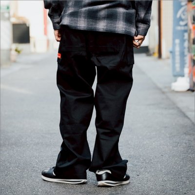 画像6: 【送料無料】COOKMAN クックマン Monkey パンツ Herringbone BLACK