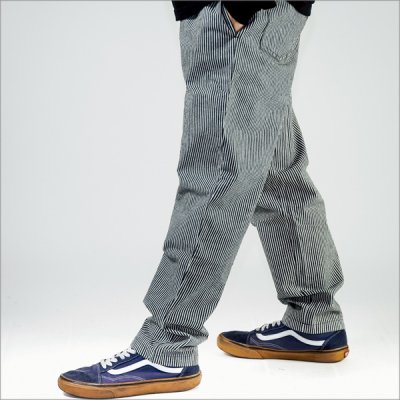 画像5: 【送料無料】COOKMAN クックマン Chef パンツ Hickory BLACK