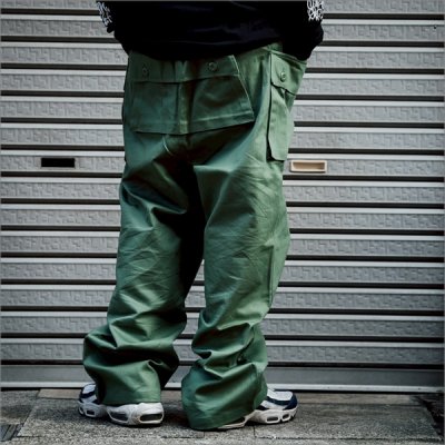 画像6: 【送料無料】COOKMAN クックマン Monkey パンツ Herringbone OLIVE