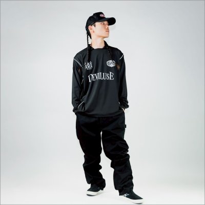 画像8: 【送料無料】Deviluse デビルユース L/S Game Shirt BLACK
