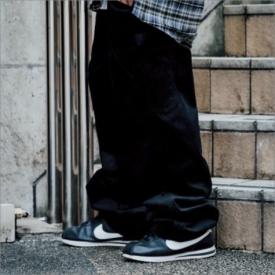 画像5: 【送料無料】COOKMAN クックマン Carpenter's パンツ Corduroy BLACK