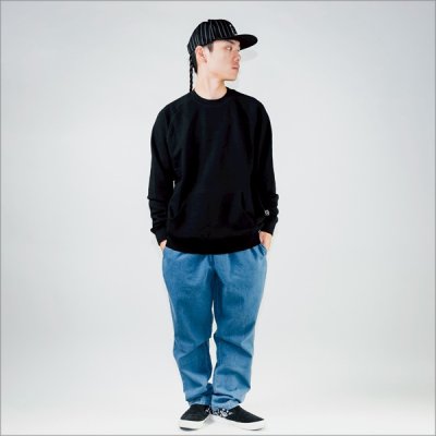 画像4: 【送料無料】BLUCO ブルコ HEAVY PILE SWEATSHIRT BLACK