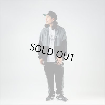 画像12: 【送料無料】BLUCO ブルコ STRETCH TRACK JACKET -COMBINATION- GRAY/BLACK