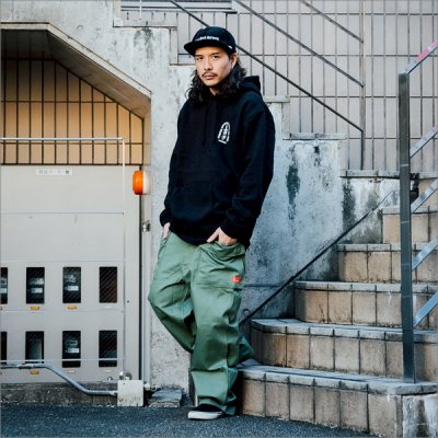 画像8: 【送料無料】COOKMAN クックマン Monkey パンツ Herringbone OLIVE