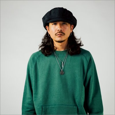 画像4: BLUCO ブルコ CORDUROY NEWSBOY CAP BLACK