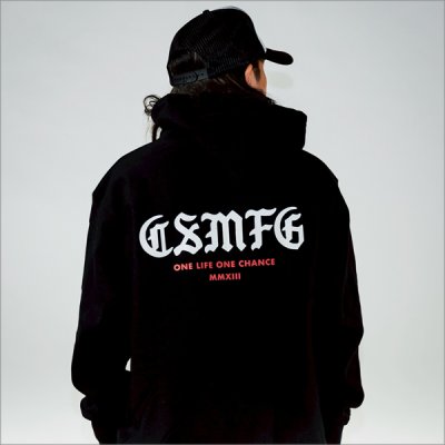 画像8: 【送料無料】CAPTAIN STREET CSMFG P/Oパーカー BLACK キャプテンストリート