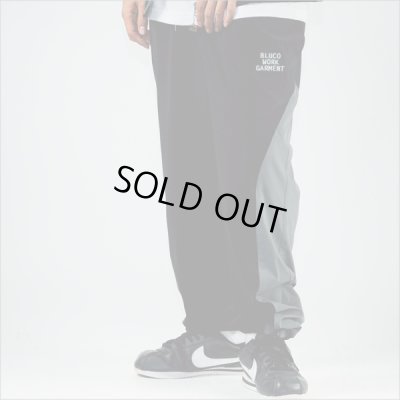 画像12: 【送料無料】BLUCO ブルコ STRETCH TRACK PANTS -COMBINATION- BLACK/GRAY