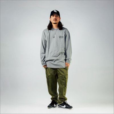 画像7: CAPTAIN STREET Butterfly L/S Tシャツ L.GRAY キャプテンストリート