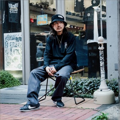 画像7: CAPTAIN STREET BaG L/S Tシャツ BLACK キャプテンストリート