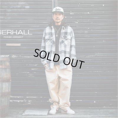 画像6: 【送料無料】BLUCO ブルコ BUFFALO CHECK FLANNEL SHIRT BLACK