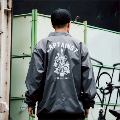 画像9: 【送料無料】CAPTAIN STREET SxT コーチJKT GRAY キャプテンストリート