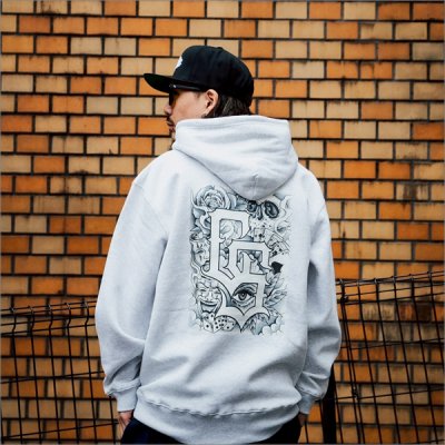 画像8: 【送料無料】CAPTAIN STREET BaG P/Oパーカー ASH キャプテンストリート