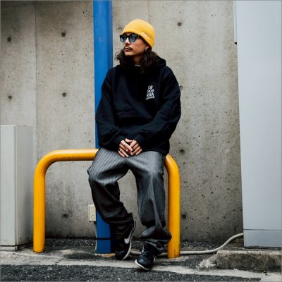 画像7: 【送料無料】KustomStyle カスタムスタイル TACO MESA プルオーバーパーカー BLACK