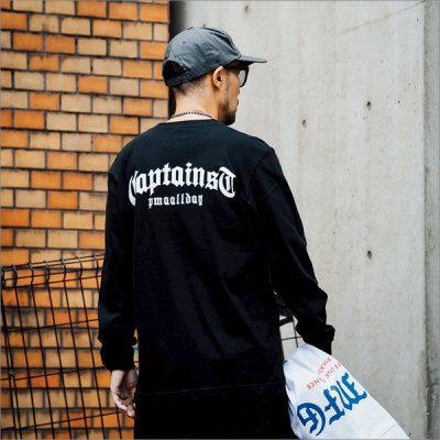 画像9: CAPTAIN STREET CRN Logo L/S Tシャツ BLACK キャプテンストリート