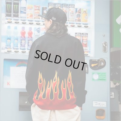 画像7: 【送料無料】COOKMAN クックマン Knitted Cardigan Flame BLACK