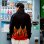 画像7: 【送料無料】COOKMAN クックマン Knitted Cardigan Flame BLACK (7)