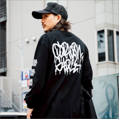 画像10: CAPTAIN STREET Tag L/S Tシャツ BLACK キャプテンストリート