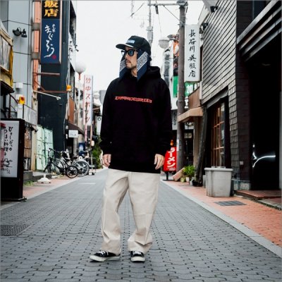 画像12: 【送料無料】CAPTAIN STREET Tiger P/Oパーカー BLACK キャプテンストリート