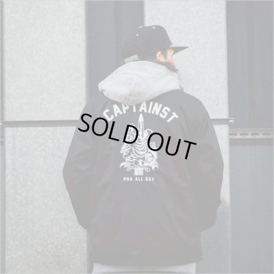 画像8: 【送料無料】CAPTAIN STREET SxT コーチJKT BLACK キャプテンストリート