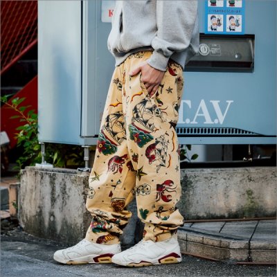 画像9: 【送料無料】COOKMAN クックマン Chef パンツ Old Tattoo BEIGE