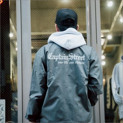 画像8: 【送料無料】CAPTAIN STREET Old English コーチJKT GRAY キャプテンストリート