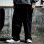 画像8: 【送料無料】COOKMAN クックマン Carpenter's パンツ Corduroy BLACK (8)